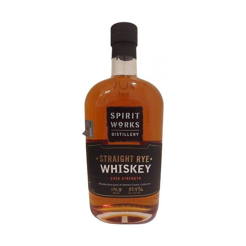 Spirit Works Cask Strength Straight Rye Whiskey - LoveScotch.com