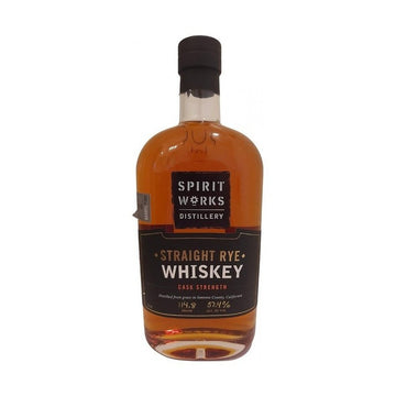 Spirit Works Cask Strength Straight Rye Whiskey - LoveScotch.com
