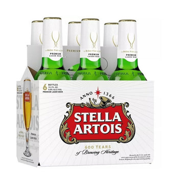 Stella Artois Lager Beer 6-Pack - LoveScotch.com