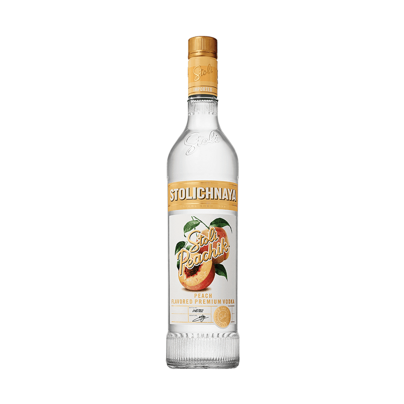 Stolichnaya Stoli 'Peachik' Peach Flavored Vodka Liter - LoveScotch.com