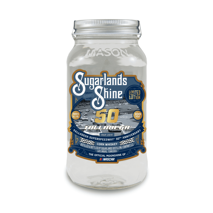 Sugarlands Shine Talladega 50th Anniversary Corn Whiskey - LoveScotch.com