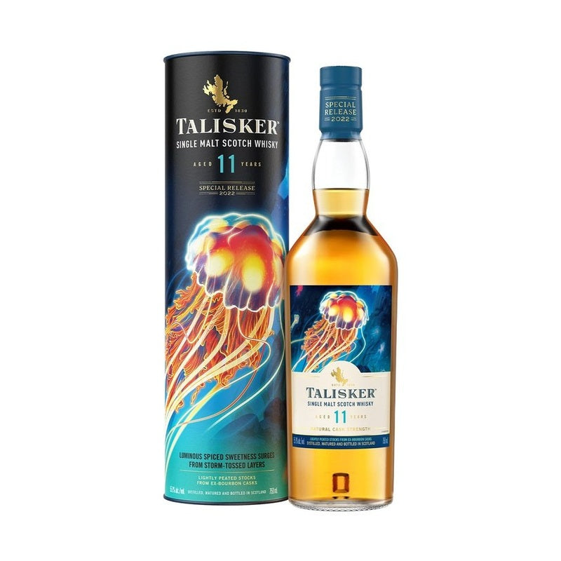 Talisker 11 Year Old 'The Lustrous Creature of the Depths' Special Release 2022 Single Malt Scotch Whisky - LoveScotch.com