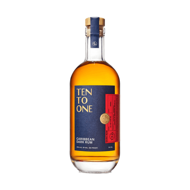 Ten To One Caribbean Dark Rum - LoveScotch.com