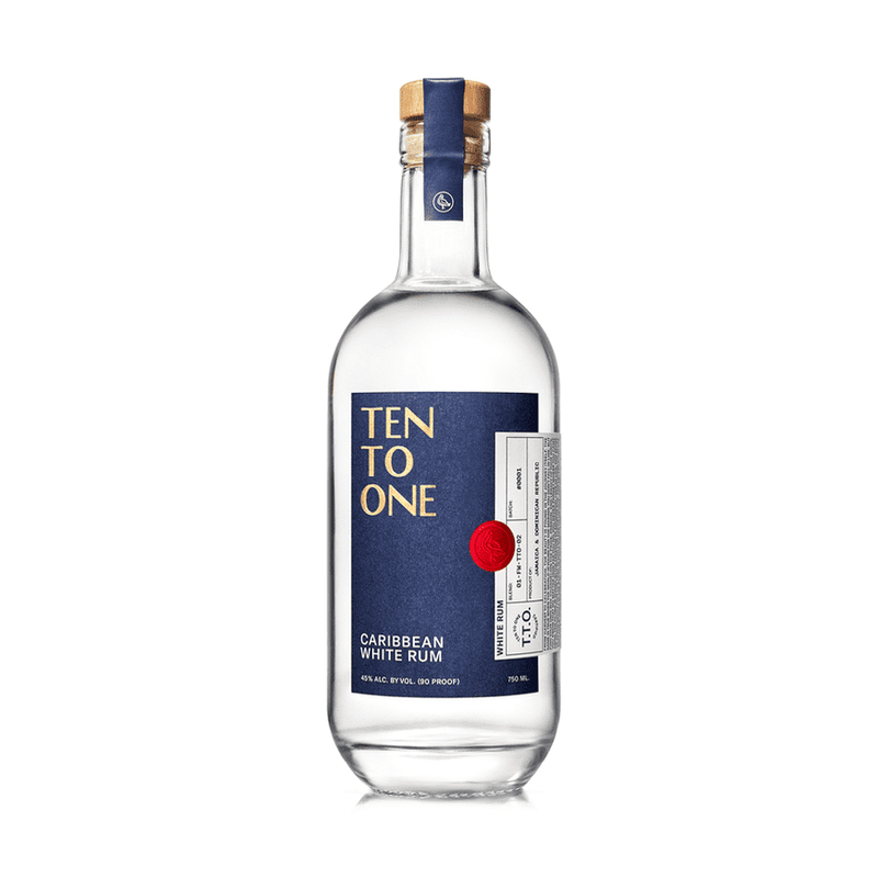 Ten To One Caribbean White Rum - LoveScotch.com