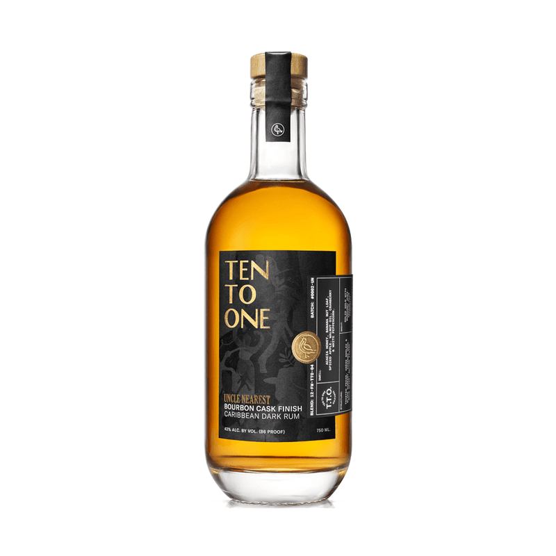Ten To One Uncle Nearest Bourbon Cask Finish Caribbean Dark Rum - LoveScotch.com