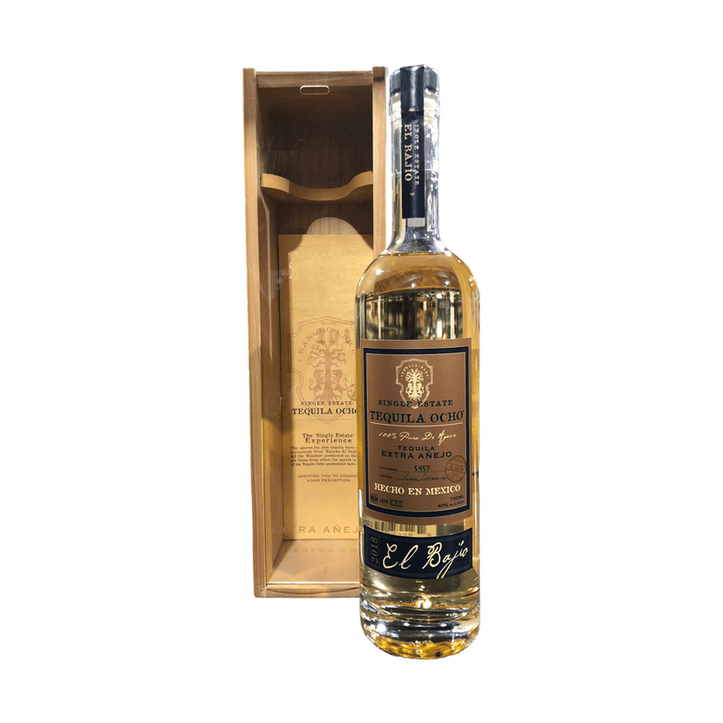 Tequila Ocho 'El Bajío' 2018 Extra Anejo Single Estate Tequila - LoveScotch.com