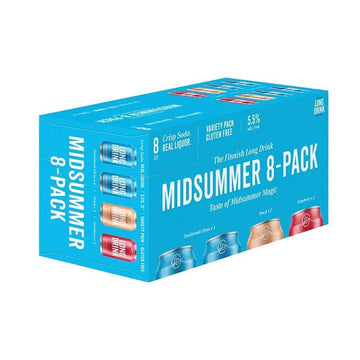 The Long Drink 'Midsummer' Flavored Gin Variety 6-Pack - LoveScotch.com
