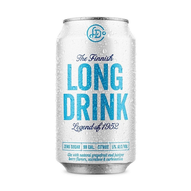 The Long Drink 'Zero Sugar' Flavored Gin 6-Pack - LoveScotch.com