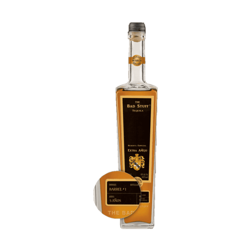 The Bad Stuff Reserva Especial 5 Year Old Extra Anejo Tequila - LoveScotch.com