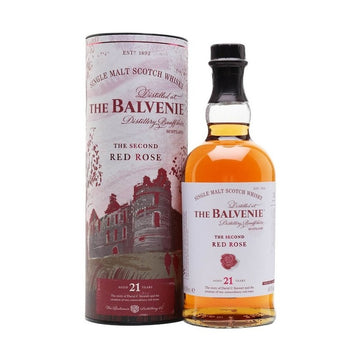 The Balvenie 21 Year Old 'The Second Red Rose' Single Malt Scotch Whisky - LoveScotch.com
