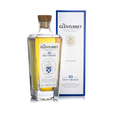 The Glenturret 10 Year Old 'Peat Smoked' 2021 Release Highland Single Malt Scotch Whisky - LoveScotch.com