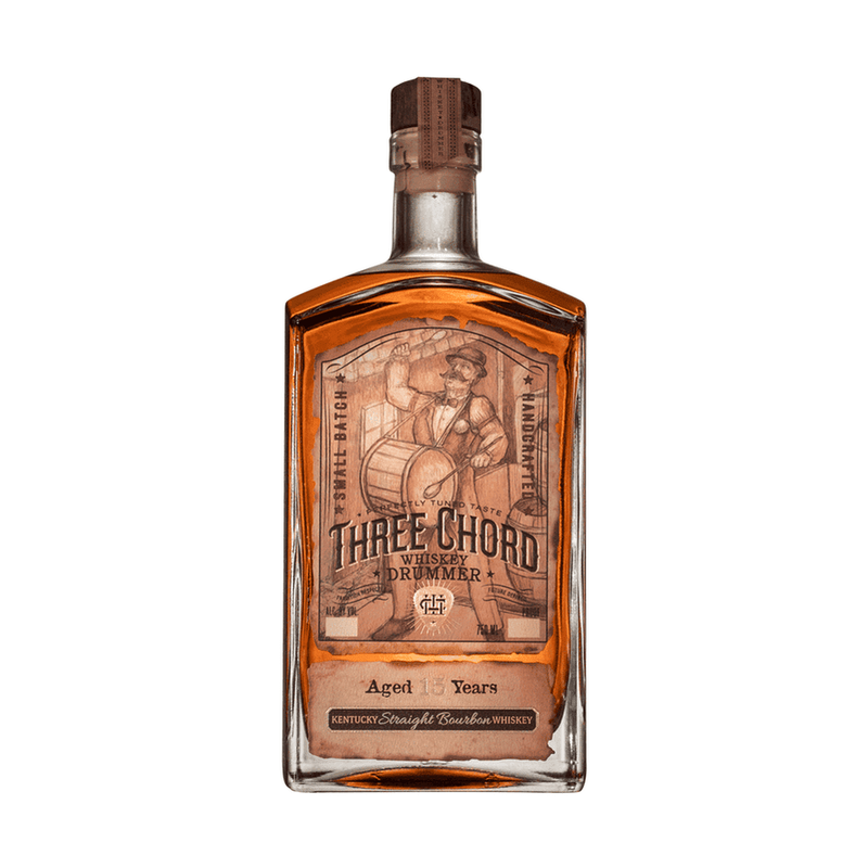 Three Chord 15 Year Old 'Whiskey Drummer' Small Batch Kentucky Straight Bourbon Whiskey - LoveScotch.com
