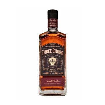 Three Chord Strange Collaboration Pinot Noir Barrels Finish Kentucky Straight Bourbon Whiskey - LoveScotch.com