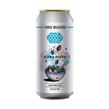 Three Weavers Brewing Co. Citra Puffs Juicy Pale Ale Beer 4-Pack - LoveScotch.com