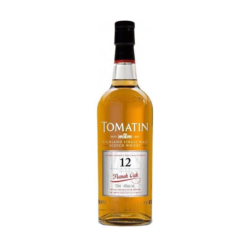 Tomatin 12 Year Old French Oak Highland Single Malt Scotch Whisky - LoveScotch.com