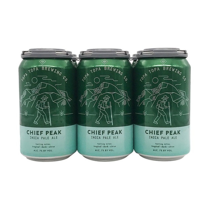 Topa Topa Brewing Co. Chief Peak IPA Beer 6-Pack - LoveScotch.com