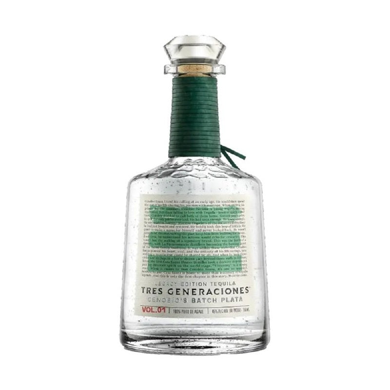 Tres Generaciones Cenobio's Batch Plata Tequila - LoveScotch.com