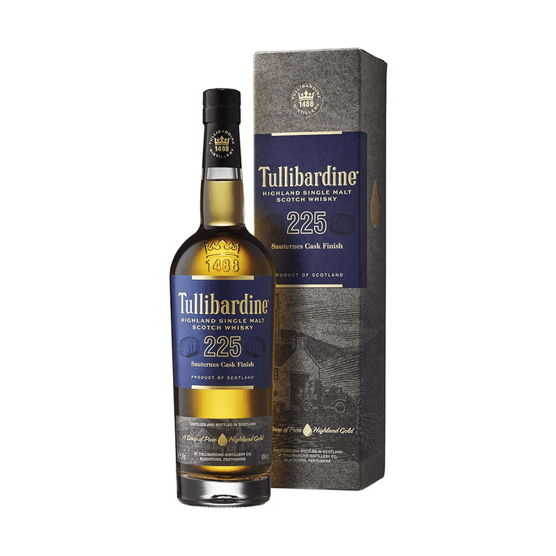 Tullibardine 225 Sauternes Cask Finish Highland Single Malt Scotch Whisky - LoveScotch.com
