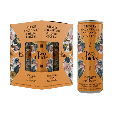Two Chicks Sparkling New Fashioned 4-Pack Cocktail - LoveScotch.com
