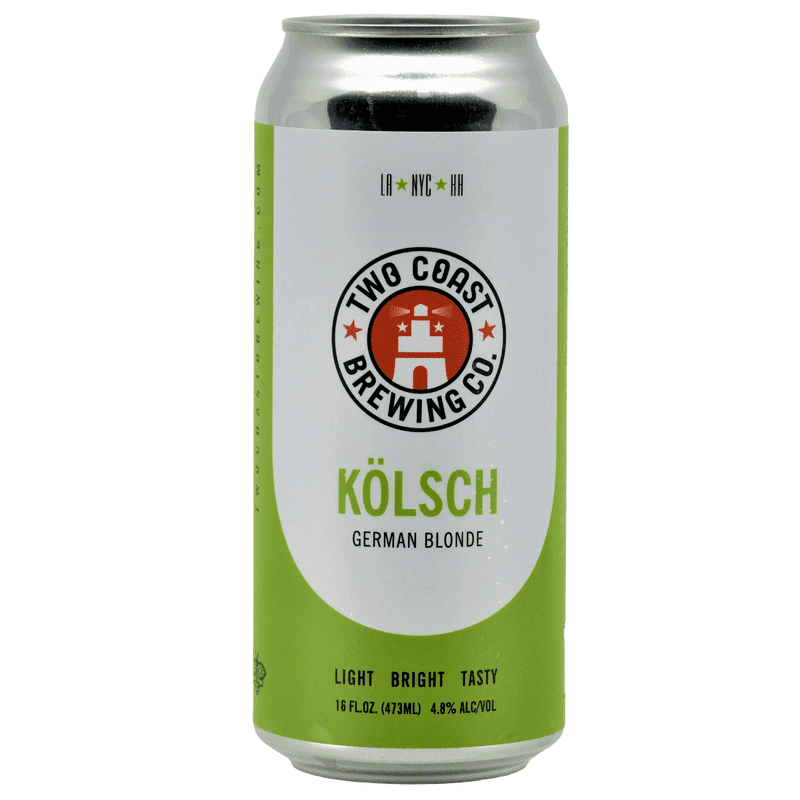 Two Coast Brewing Co. Kolsch German Blonde Beer 4-Pack - LoveScotch.com