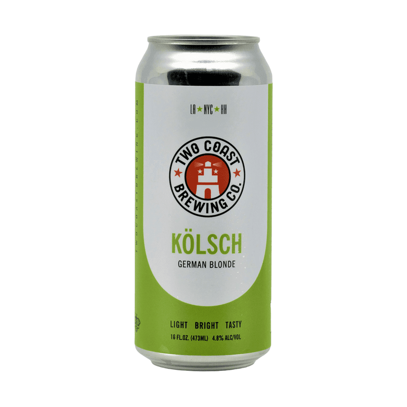 Two Coast Brewing Co. Kolsch German Blonde Beer 4-Pack - LoveScotch.com