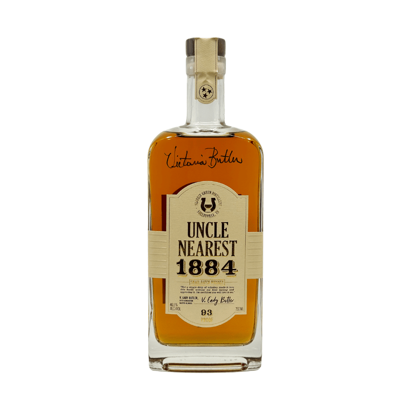 Uncle Nearest 1884 Small Batch Whiskey Signed by Victoria Eady Butler - LoveScotch.com