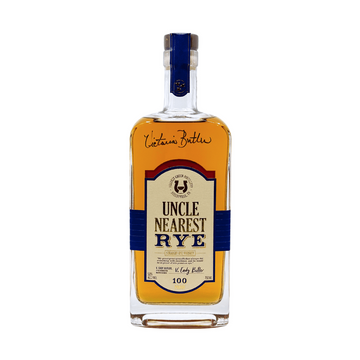 Uncle Nearest Straight Rye Whiskey Signed by Victoria Eady Butler - LoveScotch.com
