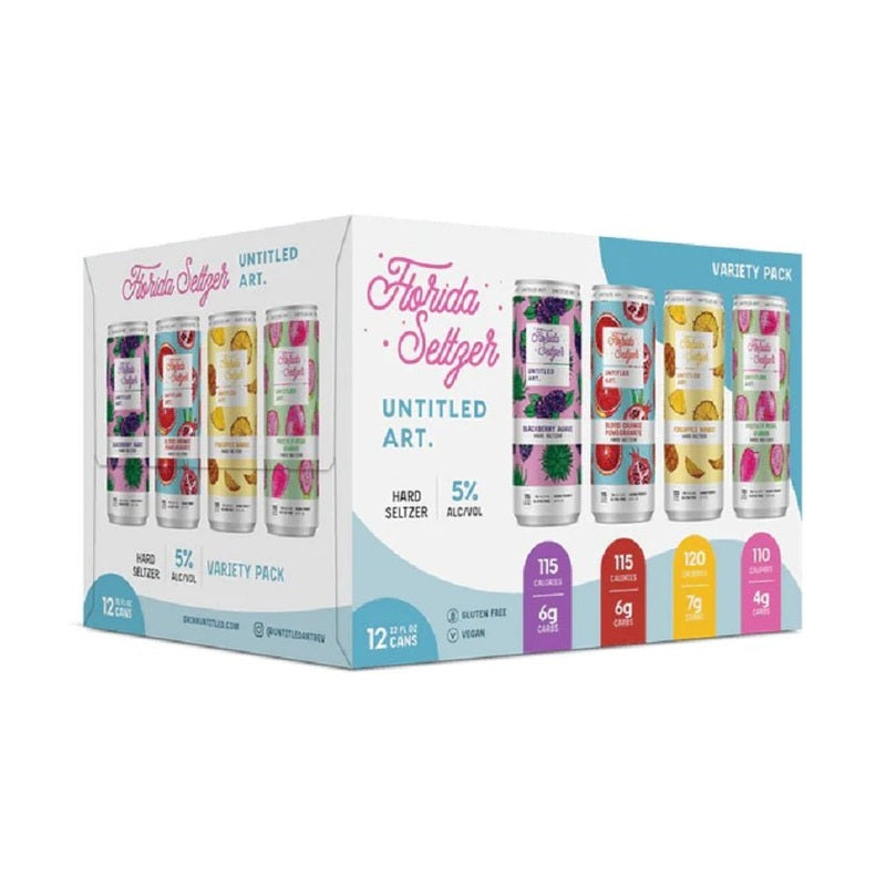 Untitled Art. Florida Seltzer Variety 12-Pack - LoveScotch.com