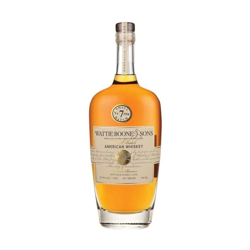 Wattie Boone & Sons 7 Year Old Small Batch American Whiskey - LoveScotch.com