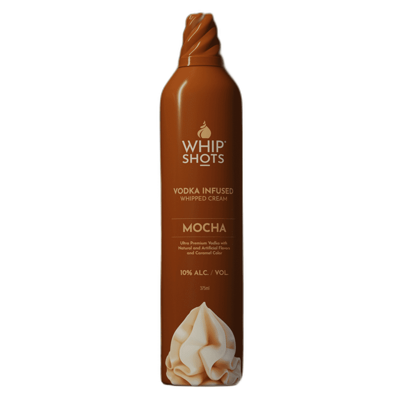 Whipshots Mocha Vodka Infused Whipped Cream (375ml) - LoveScotch.com
