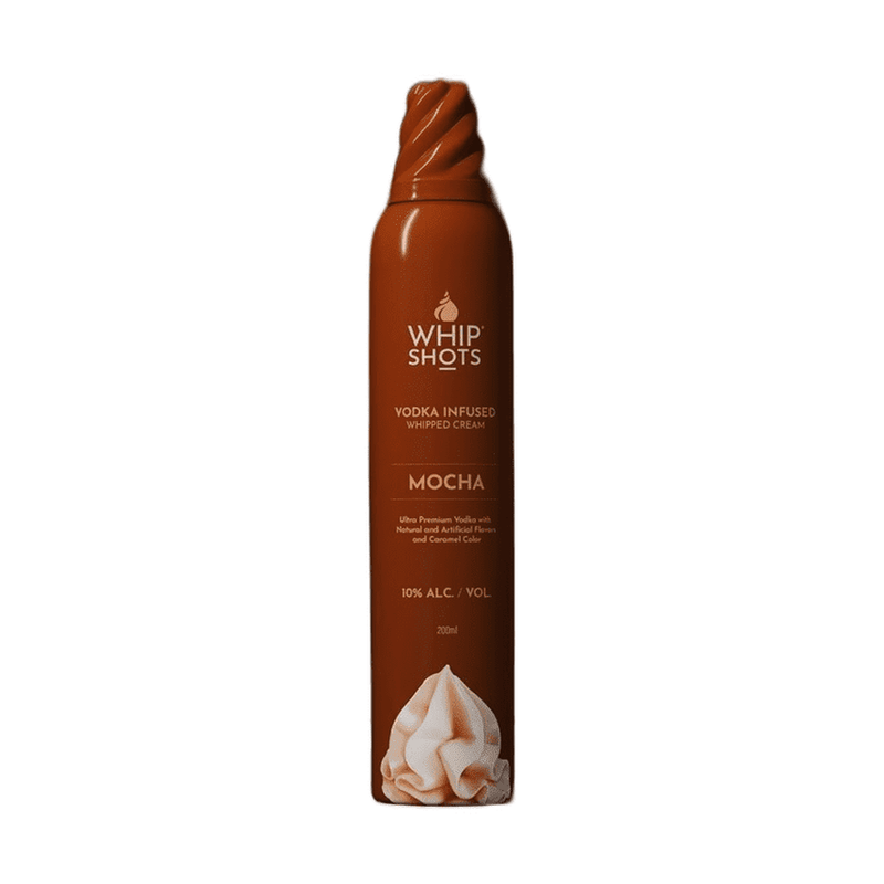 Whipshots Mocha Vodka Infused Whipped Cream (200ml) - LoveScotch.com