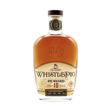 WhistlePig 10 Year Old Straight Rye Whiskey - LoveScotch.com