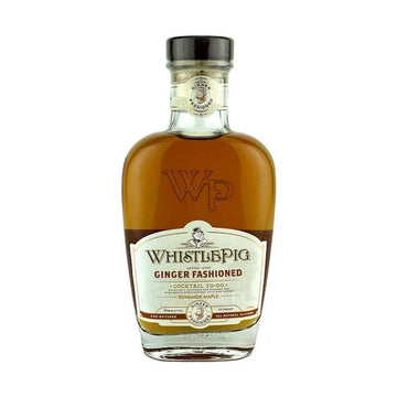 Whistlepig Piggyback Ginger Fashioned Cocktail 375ml - LoveScotch.com