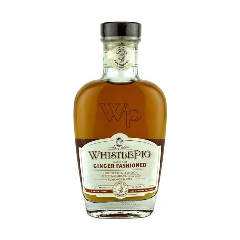 Whistlepig Piggyback Ginger Fashioned Cocktail 375ml - LoveScotch.com