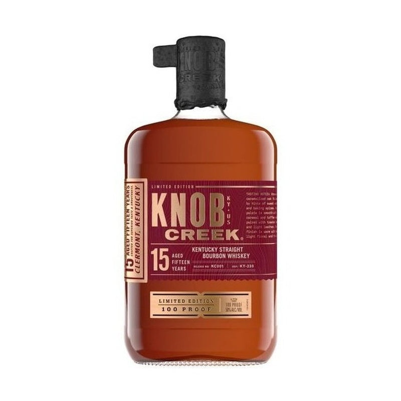 Knob Creek 15 Year Old Kentucky Straight Bourbon Whiskey Limited Edition - LoveScotch.com