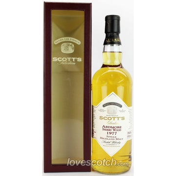 Scott's Ardmore Sherry Wood Highland 1977 - LoveScotch.com