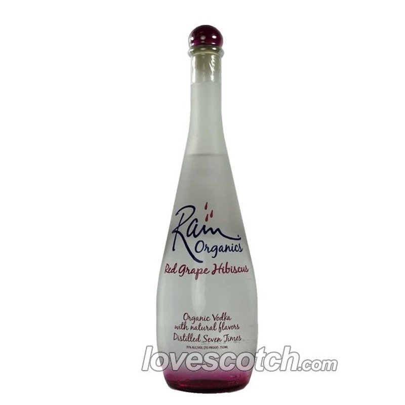 Rain Organics Red Grape Hibiscus Flavored Vodka - LoveScotch.com