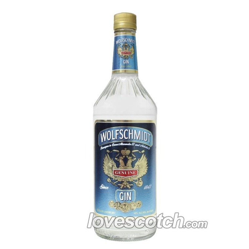 Wolfschmidt London Dry Gin (Liter) - LoveScotch.com