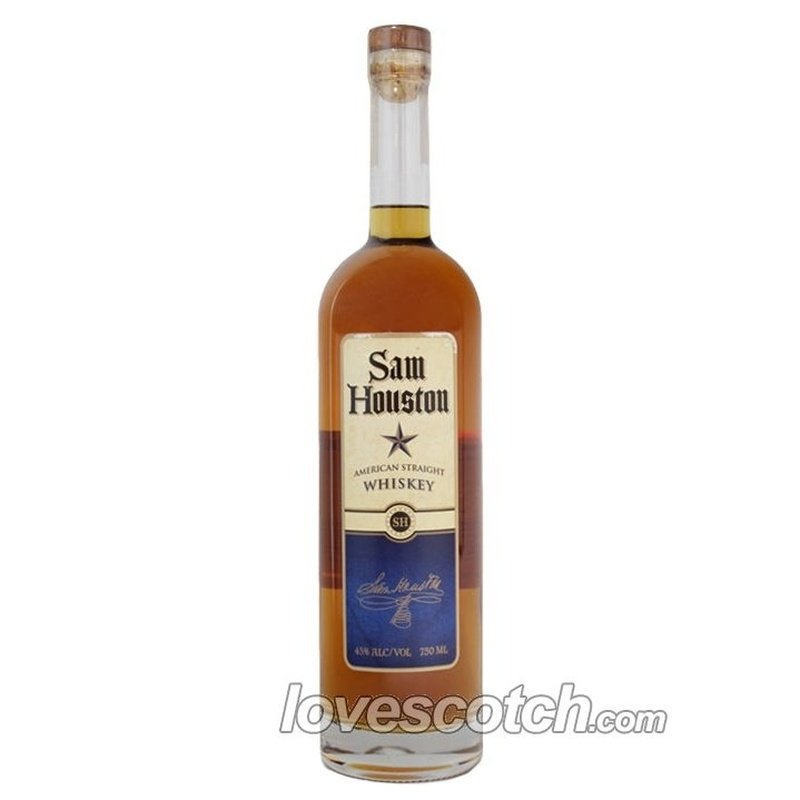 Sam Houston American Straight Whiskey - LoveScotch.com