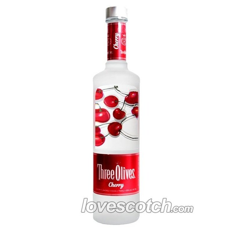 Three Olives Cherry Flavored Vodka - LoveScotch.com