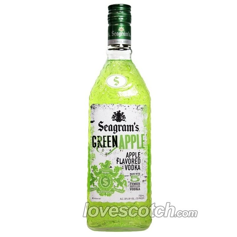 Seagram's Green Apple Flavored Vodka - LoveScotch.com
