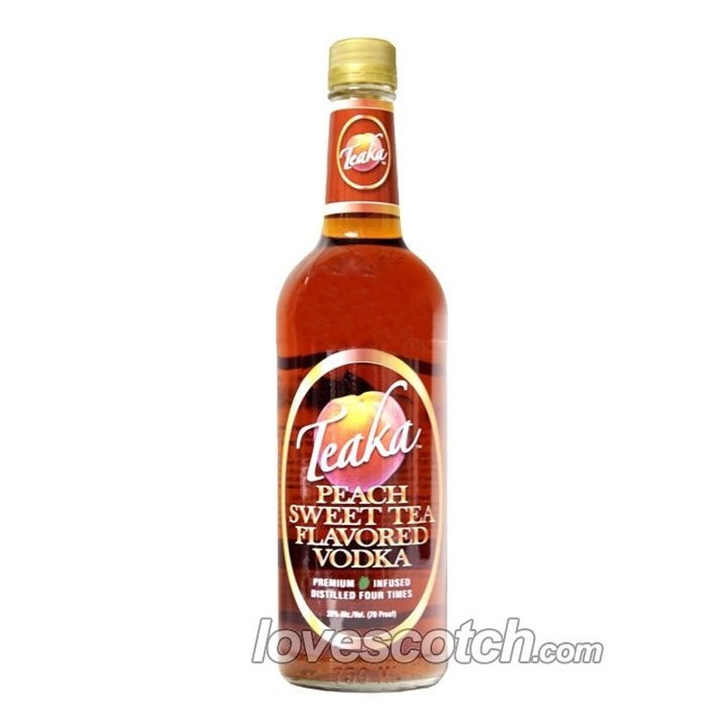 Teaka Peach Sweet Tea Flavored Vodka - LoveScotch.com