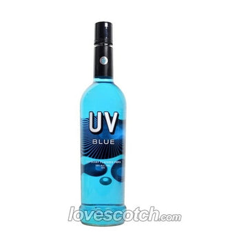 UV Blue Raspberry Flavored Vodka - LoveScotch.com
