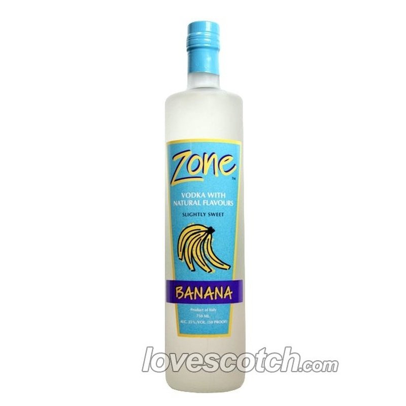 Zone Banana Flavored Vodka - LoveScotch.com