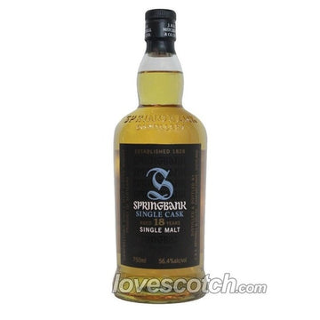 Springbank 18 Year Old Single Cask - LoveScotch.com