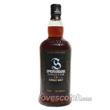 Springbank 18 Year Old Single Cask Fresh Port - LoveScotch.com