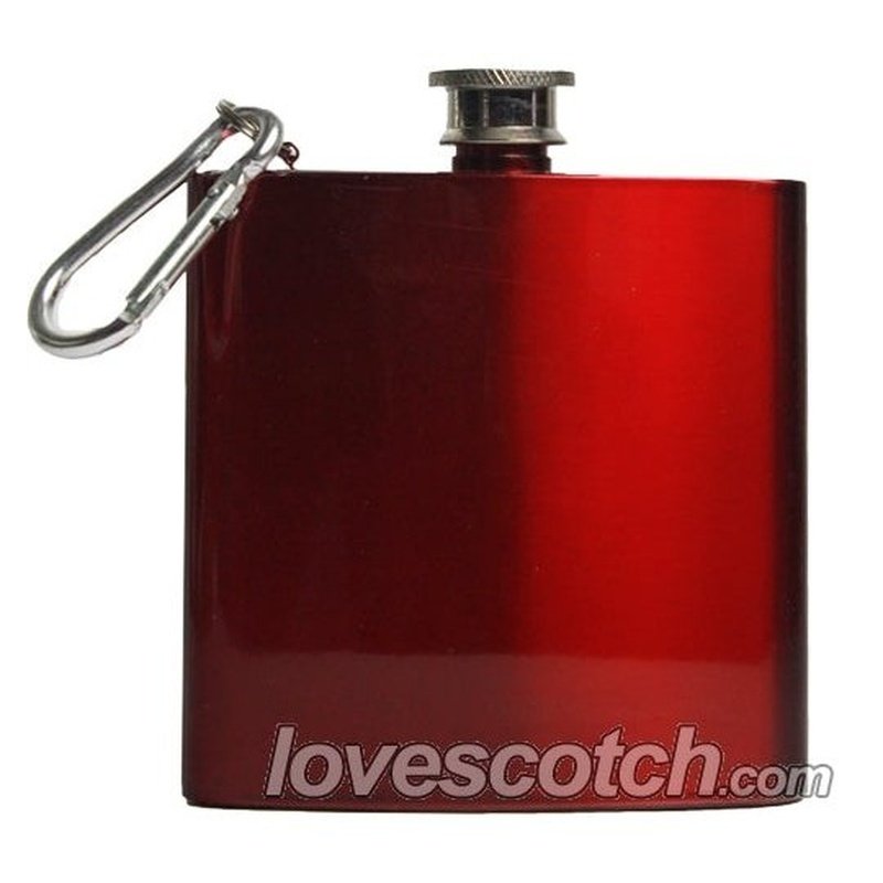 Ruby Red Flask - LoveScotch.com