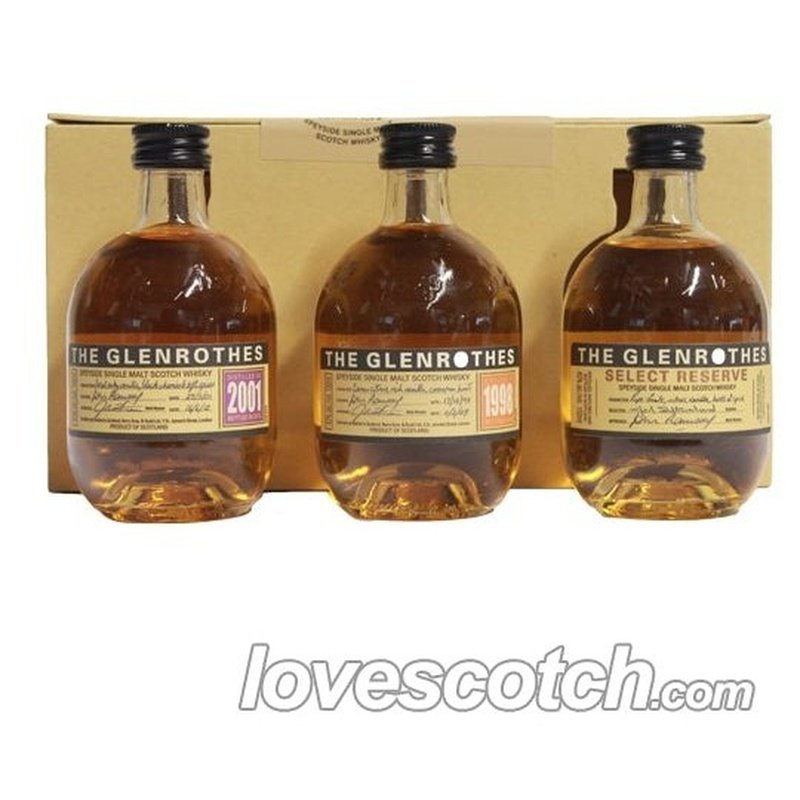 The Glenrothes Single Malt Miniature Gift Set - LoveScotch.com