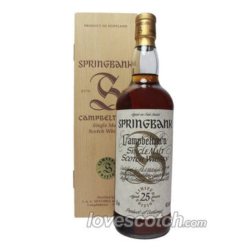 Springbank 25 Year Old Millennium Edition - LoveScotch.com