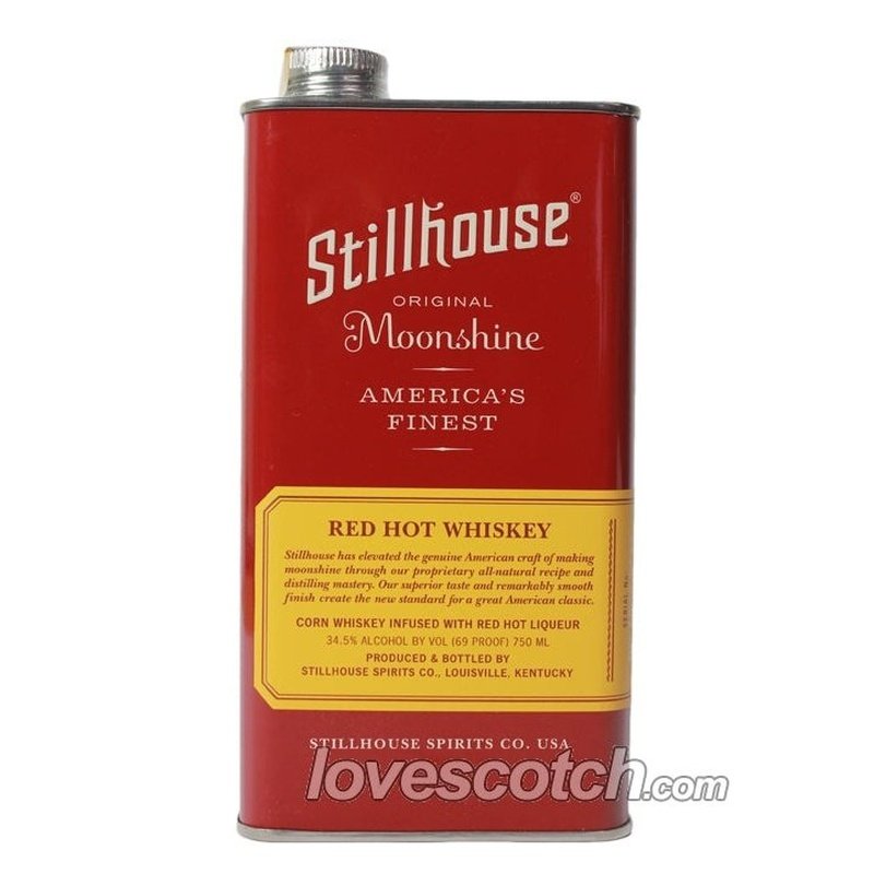 Stillhouse Moonshine Red Hot Whiskey - LoveScotch.com